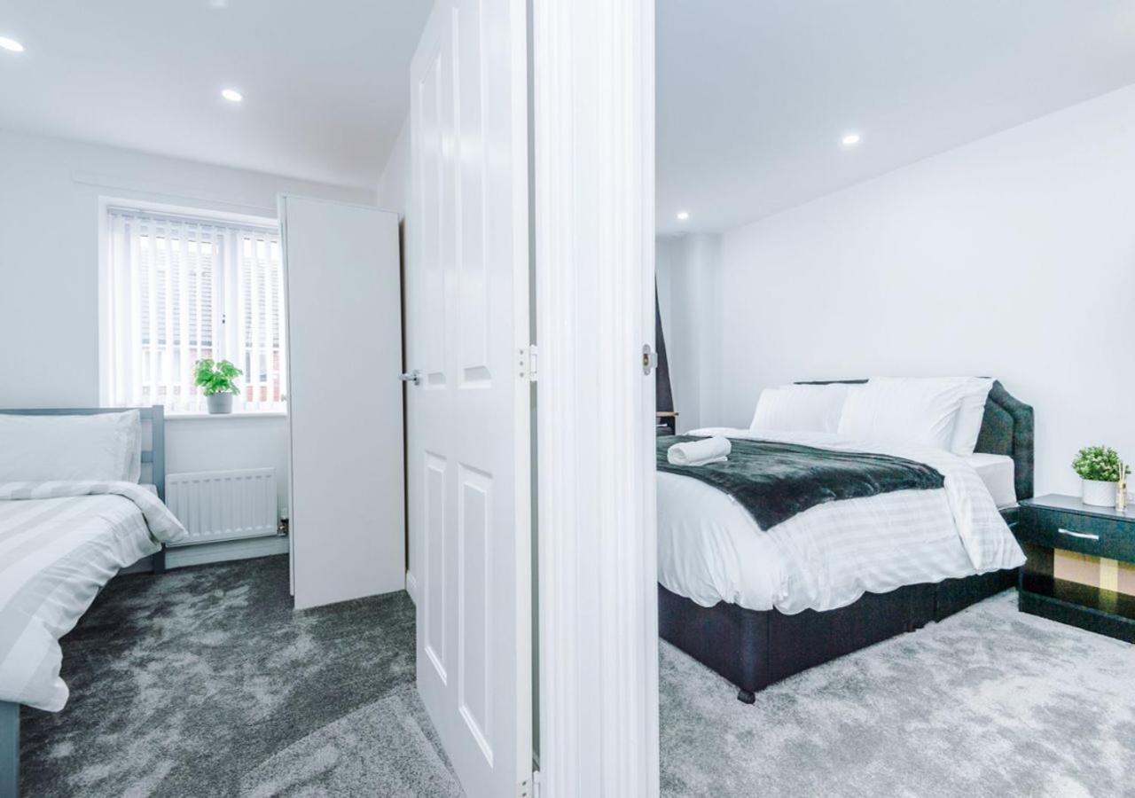 Luxury 3 Bedroom House Close To Manchester Center Dış mekan fotoğraf