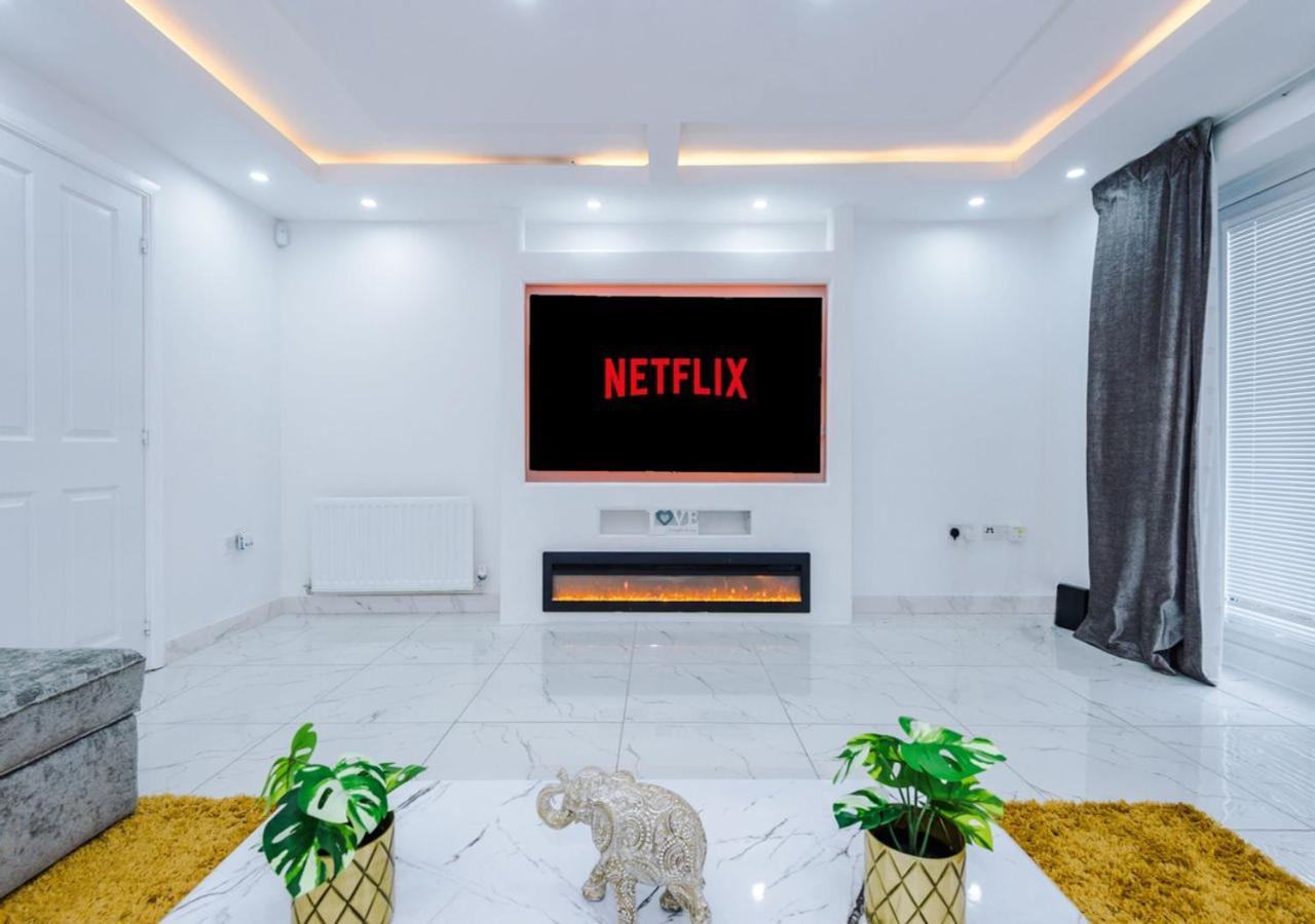 Luxury 3 Bedroom House Close To Manchester Center Dış mekan fotoğraf